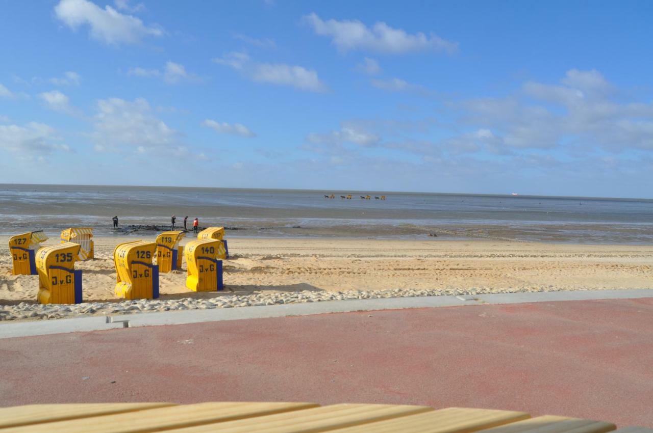 Ferienhaus Exner Hinter Dem Deich Cuxhaven Bagian luar foto