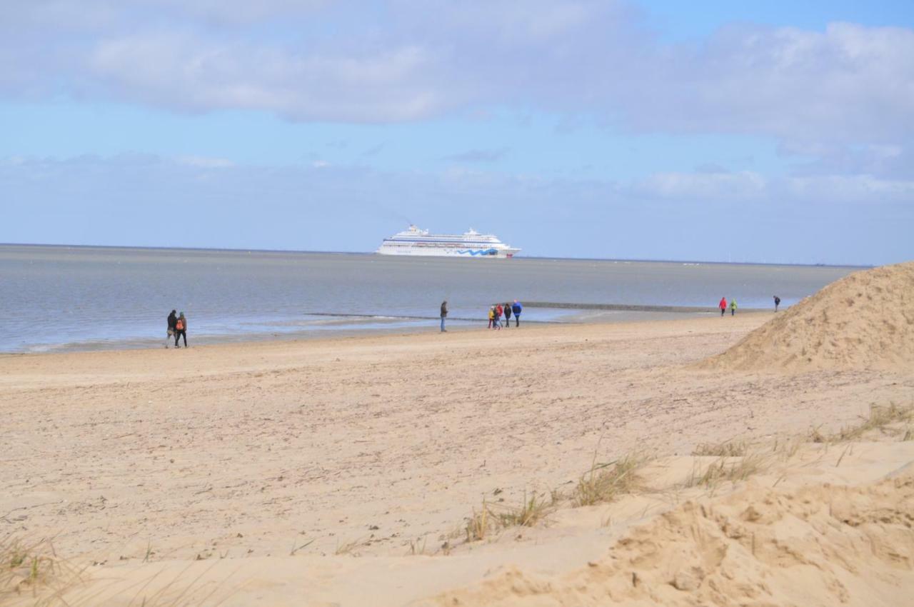 Ferienhaus Exner Hinter Dem Deich Cuxhaven Bagian luar foto