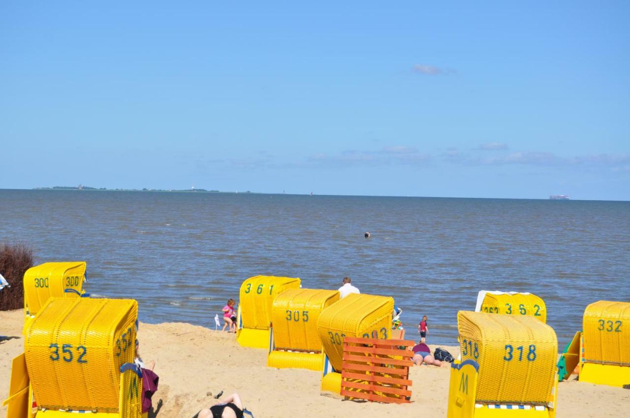 Ferienhaus Exner Hinter Dem Deich Cuxhaven Bagian luar foto